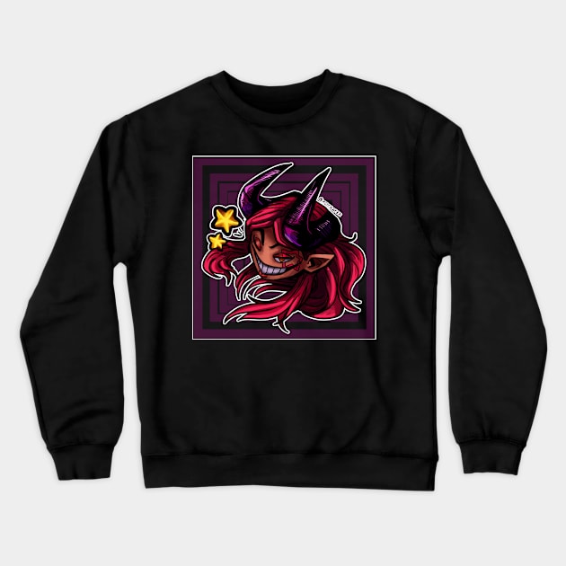 Lucy from "Hell Yeah!!" (webcomic original) Crewneck Sweatshirt by Xotra FGA